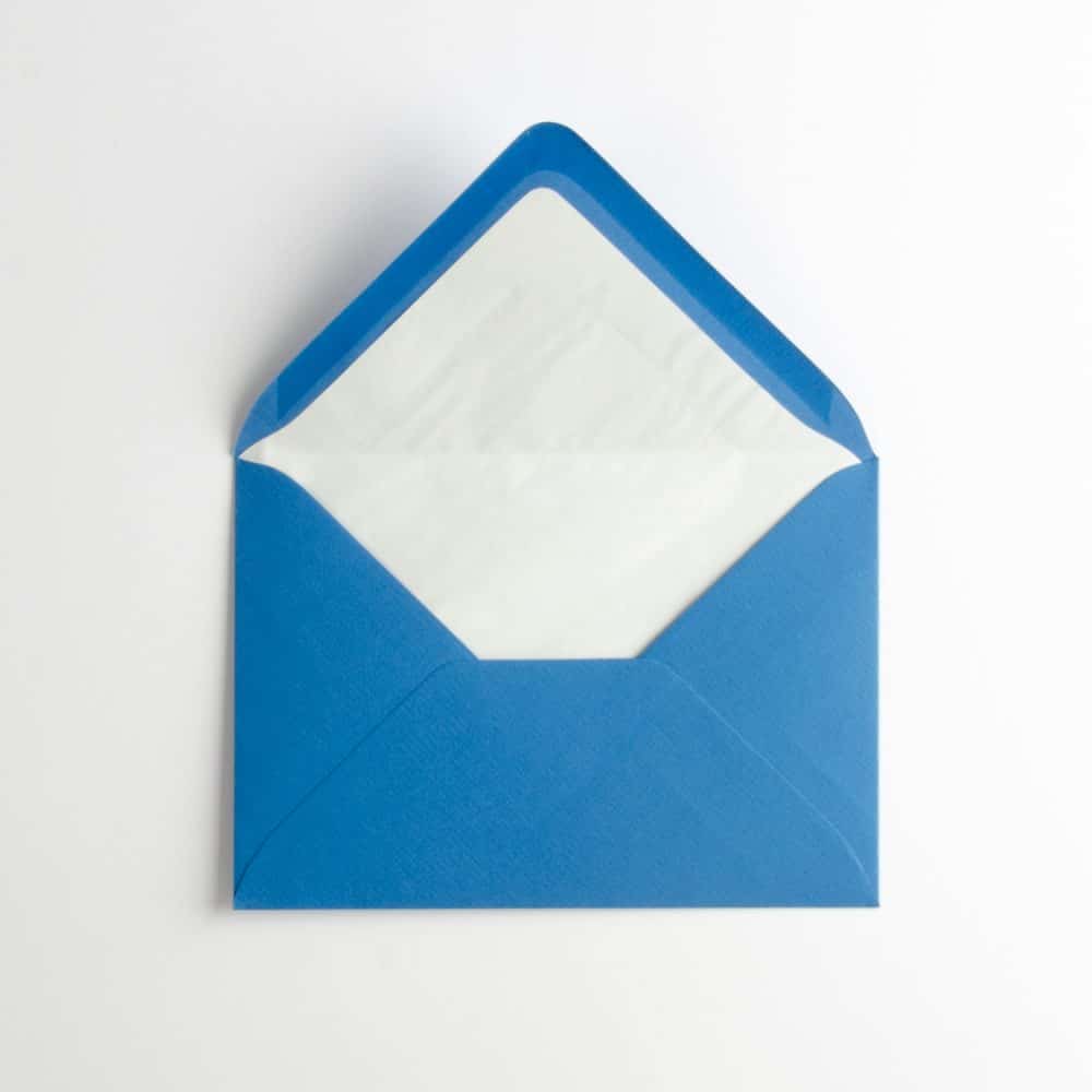 Deluxe Umschlag "Himmelblau"