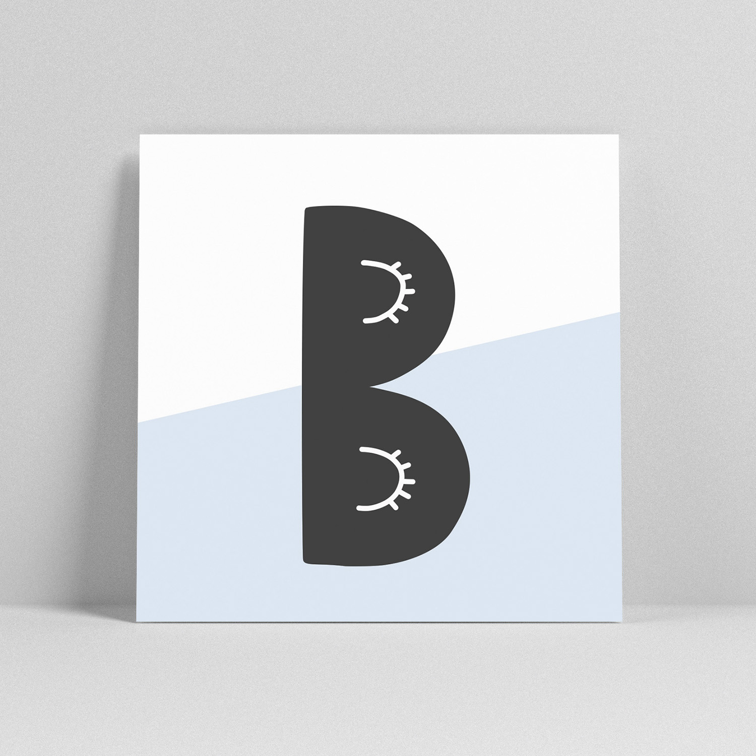 Lettercard "B"