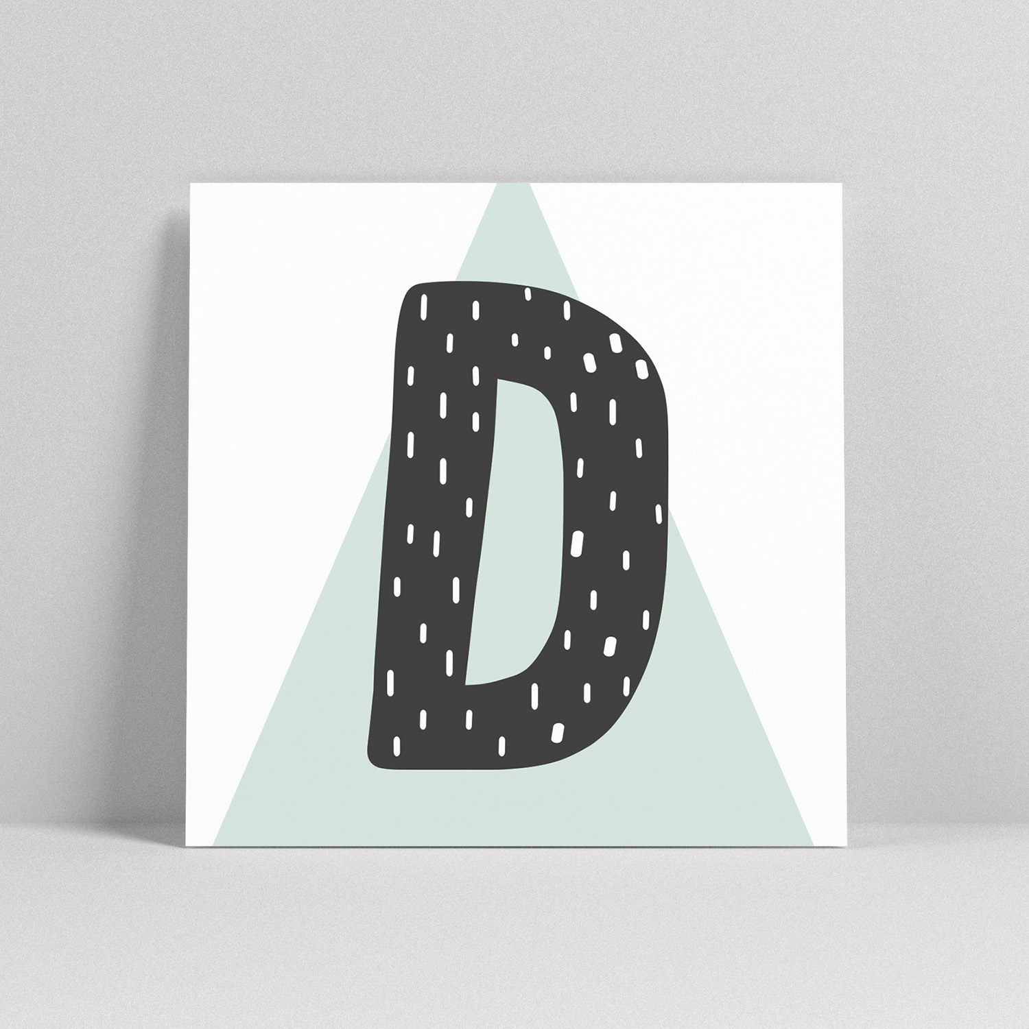 Lettercard "D"