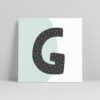 Lettercard "G"