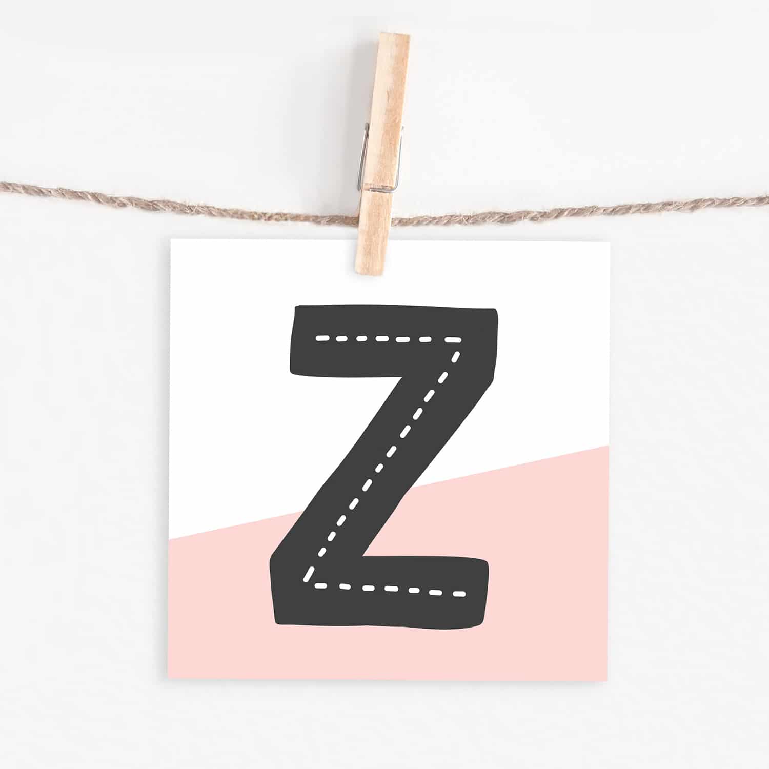 Lettercard "Z"