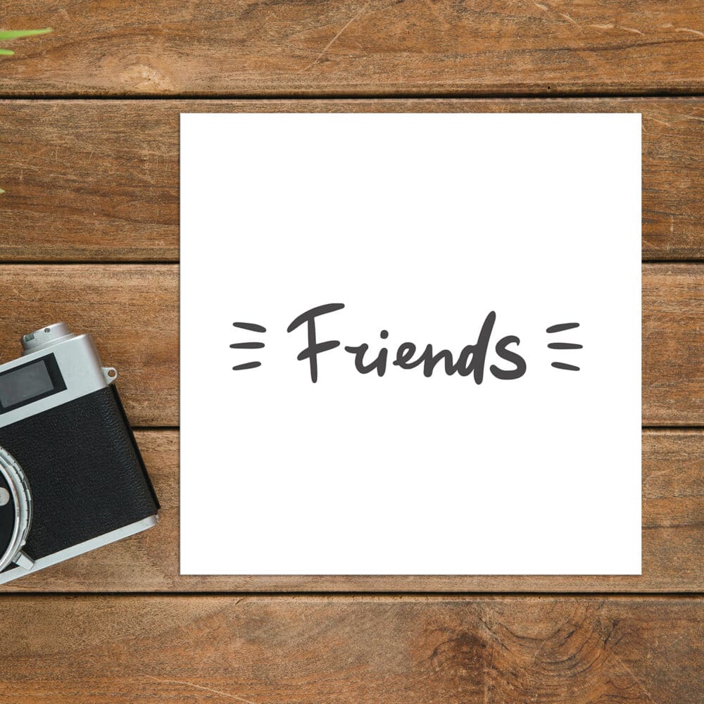 Little Note "Friends"