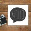Little Note "Hello"