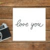 Little Note "Love you"