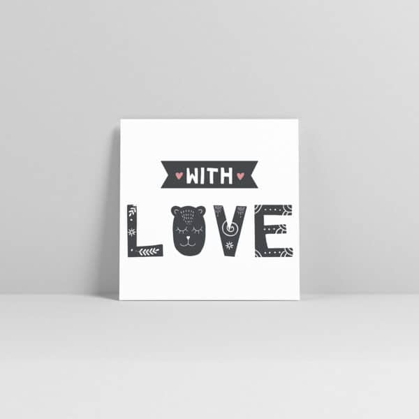 Little Note "With Love"