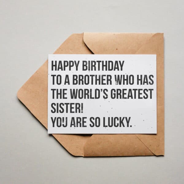 Happy Birthday Brother