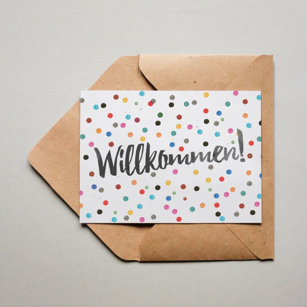 Pünktchen Willkommen!