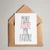 More amore per favore
