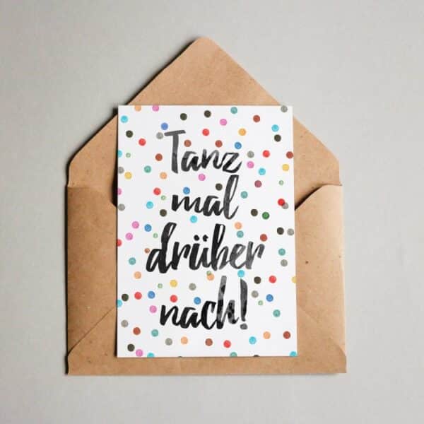 Tanz mal drüber nach!