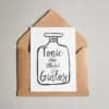 Tonic ohne Alkohol ist Ginlos