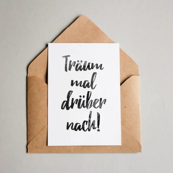 Träum mal drüber nach!